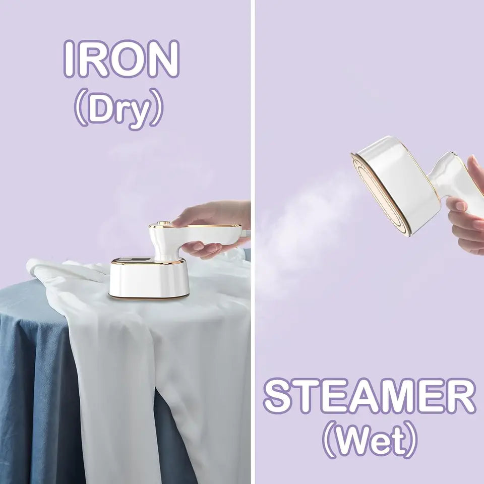 Mini portable travel steamer ironing machine