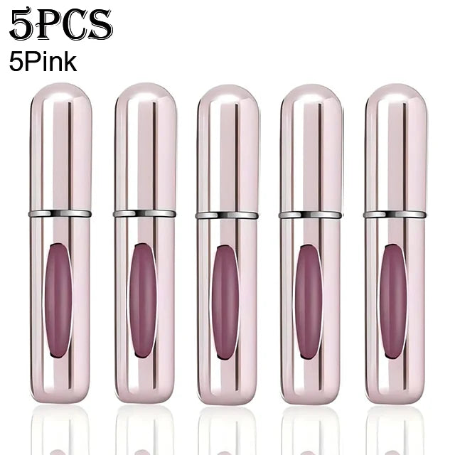 1/3/4/5 PCS mini refillable perfume portable atomizer bottle