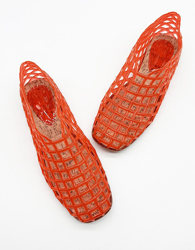 Summer Hollow Breathable Fishing Net Jelly Shoes