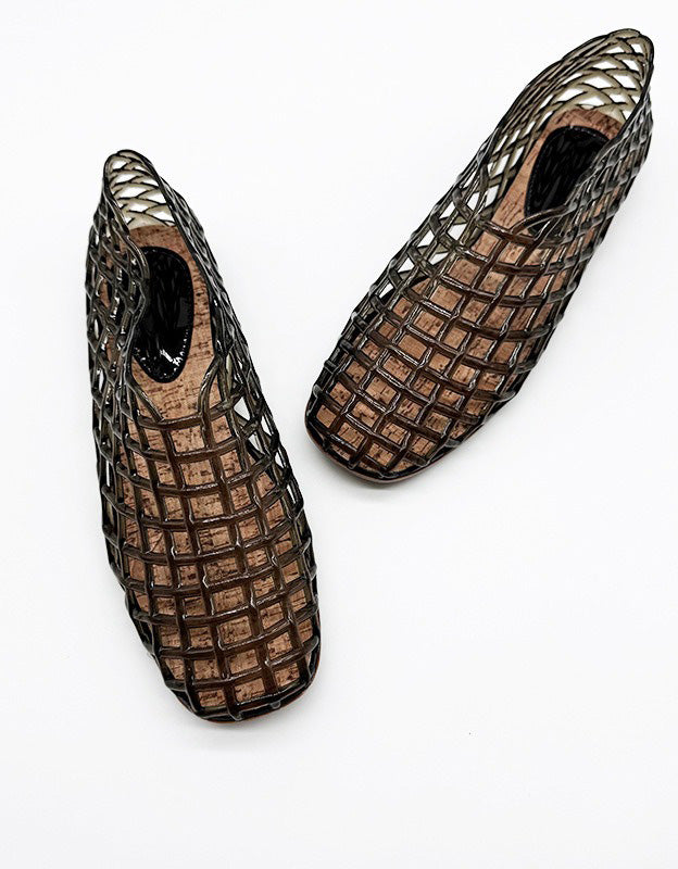 Summer Hollow Breathable Fishing Net Jelly Shoes