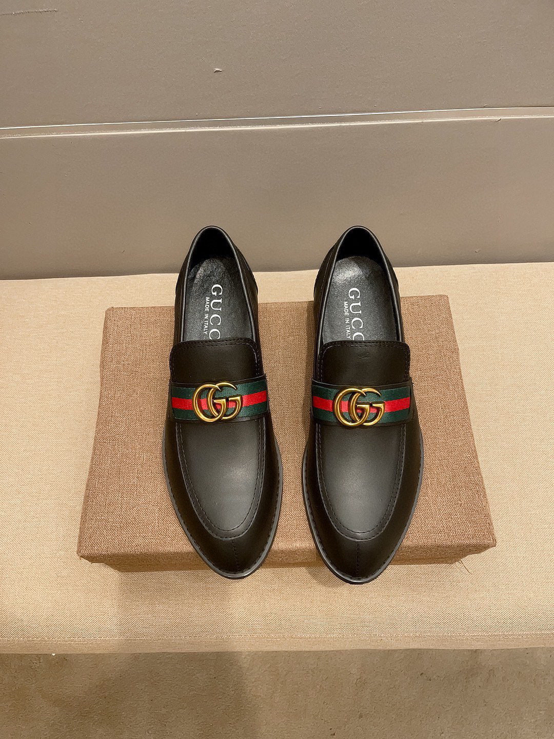 GG metal logo men's Loafers 0725082201