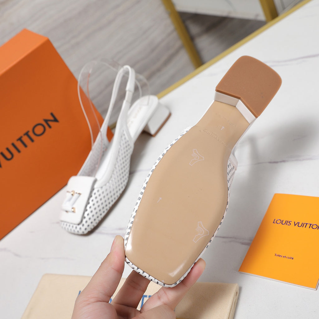 Lvv perforated sandals 0725102303