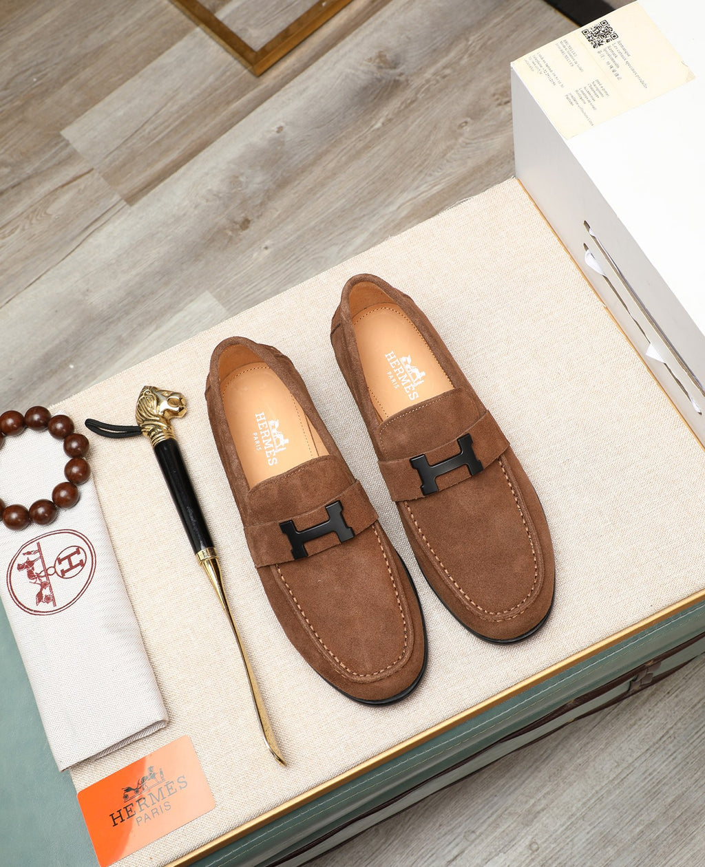 HMS suede loafers 0725070202
