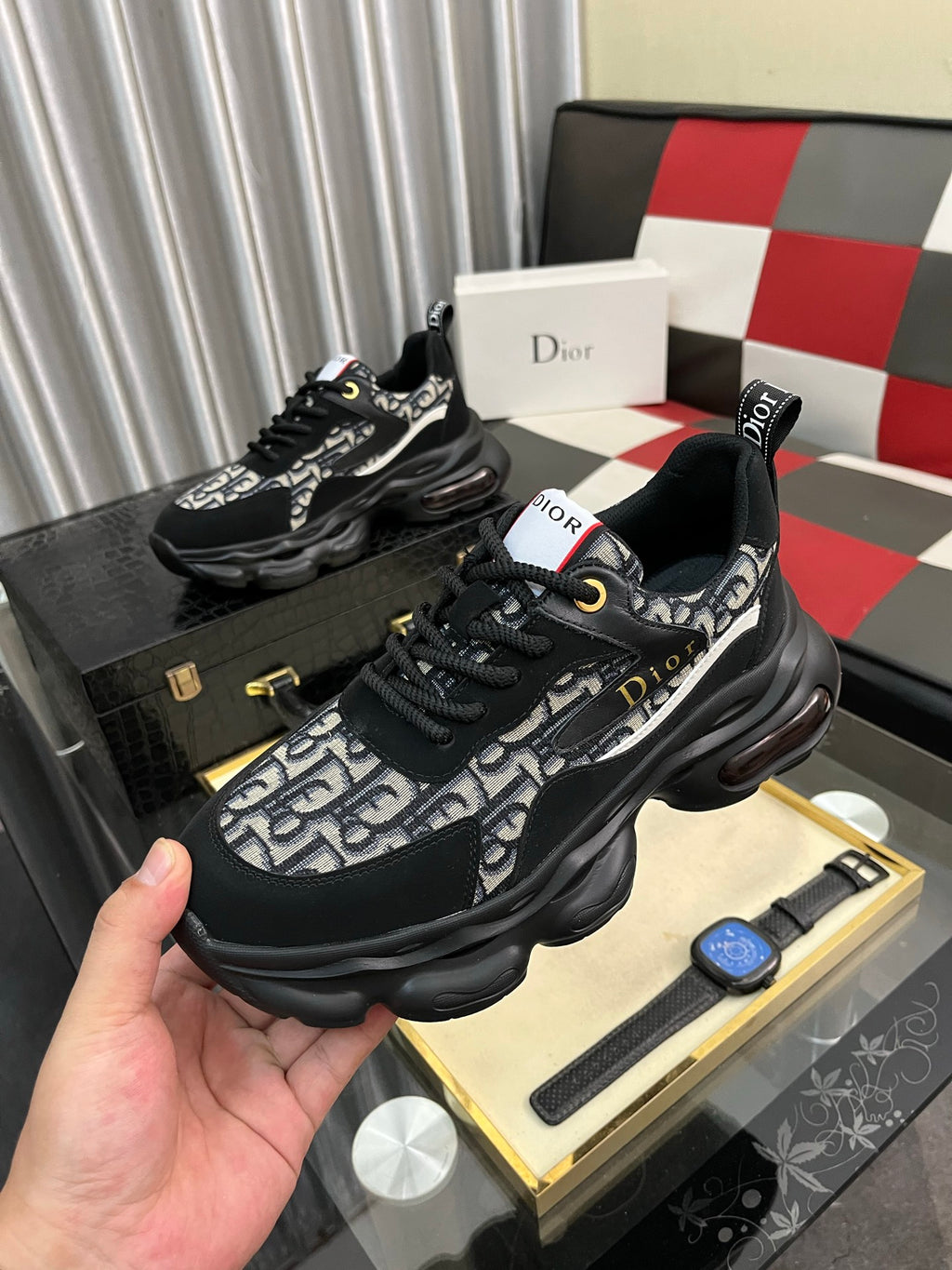 DR men's casual sneakers with print  0725102203