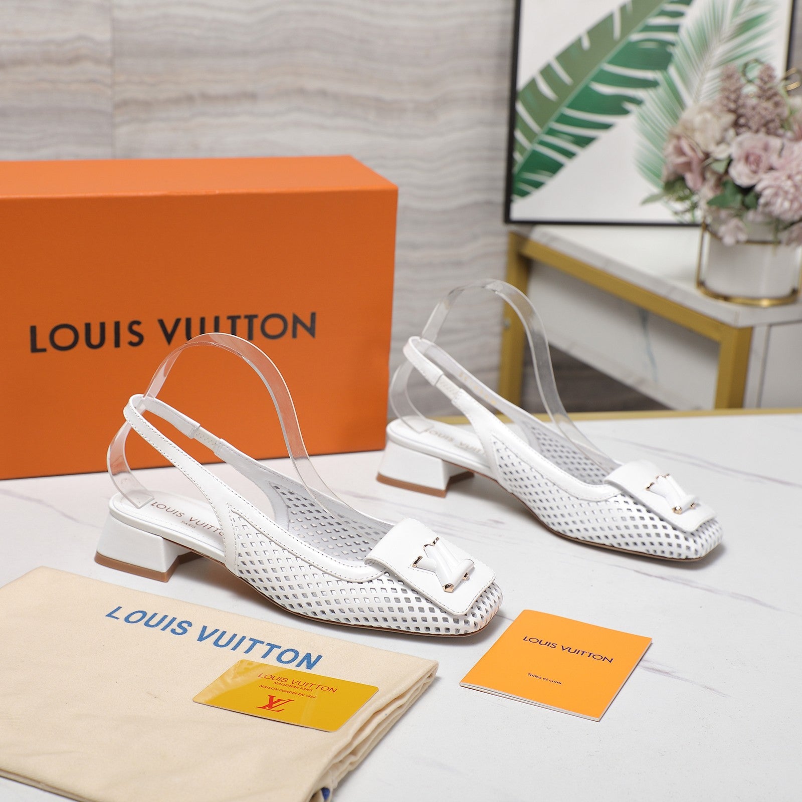 Lvv perforated sandals 0725102303