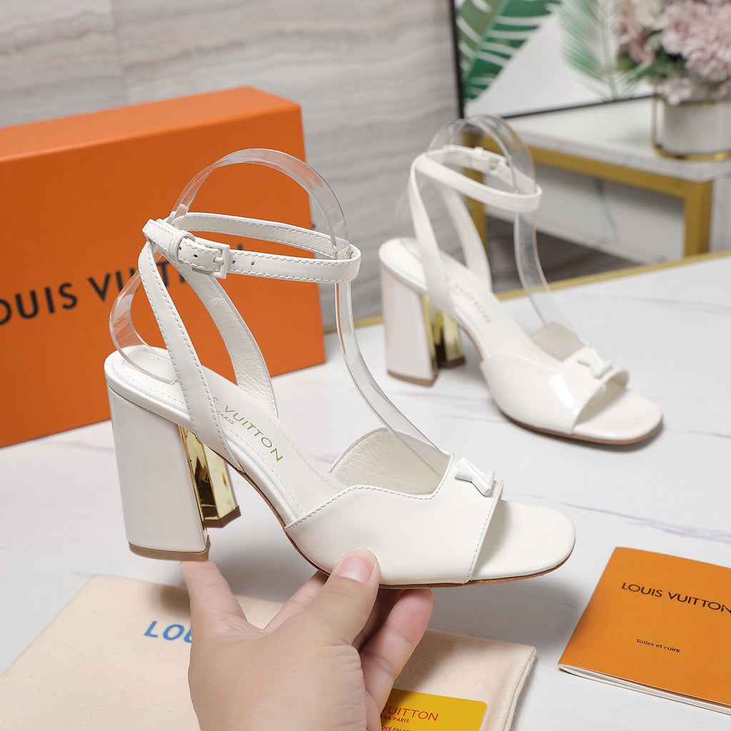 Lvv 25ss new high-heeled sandals 0725102305